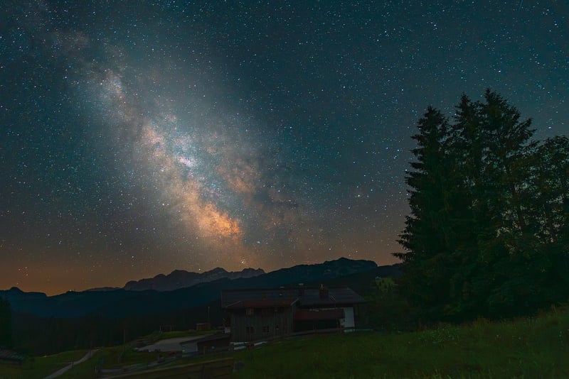 Celestial Night Sky